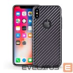 Back panel cover Devia Apple iPhone X LINGER  Case Black