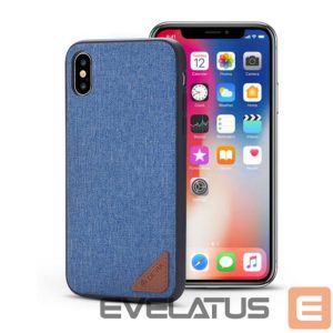 Back panel cover Devia Apple iPhone X Acme case Blue