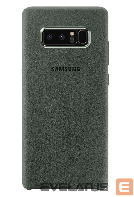 Back panel cover Samsung Alcantara Cover for N950 Note 8 Khaki