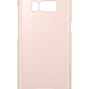 Back panel cover Samsung  QG955CPE Clear Cover for Galaxy S8+ G955 Pink
