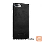 Back panel cover Evelatus Apple iPhone 7 / 8 Plus Leather Case Vintage Black