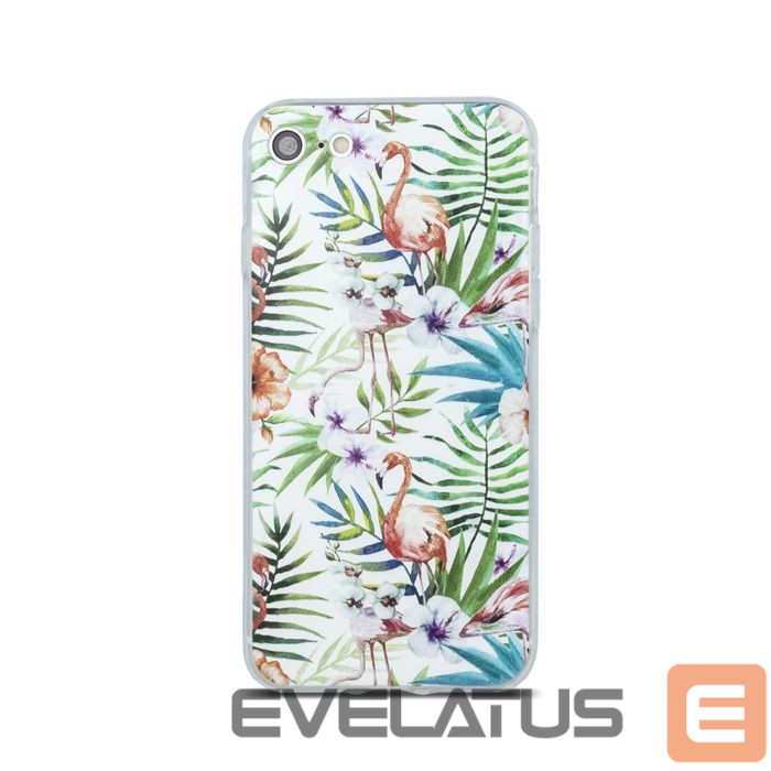 Back panel cover GreenGo Samsung S6 G920 Ultra Trendy Flamingo