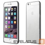 Case universal pocket GreenGo  S-View Flexi with window iPhone 6/6s PLUS Black