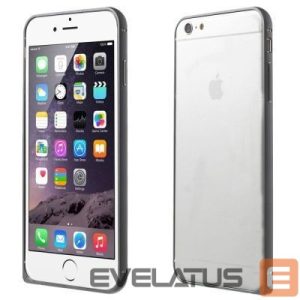 Case universal pocket GreenGo  S-View Flexi with window iPhone 6/6s PLUS Black