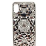 Back panel cover GreenGo Apple iPhone X 3D Case Silver