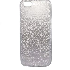 Back panel cover GreenGo Samsung Note 8 Squares Case Silver