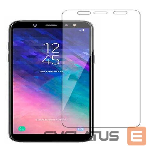 Protective glass Evelatus Samsung A6 Plus 2018 0.33 Flat Clear Glass Japan Glue Anti-Static