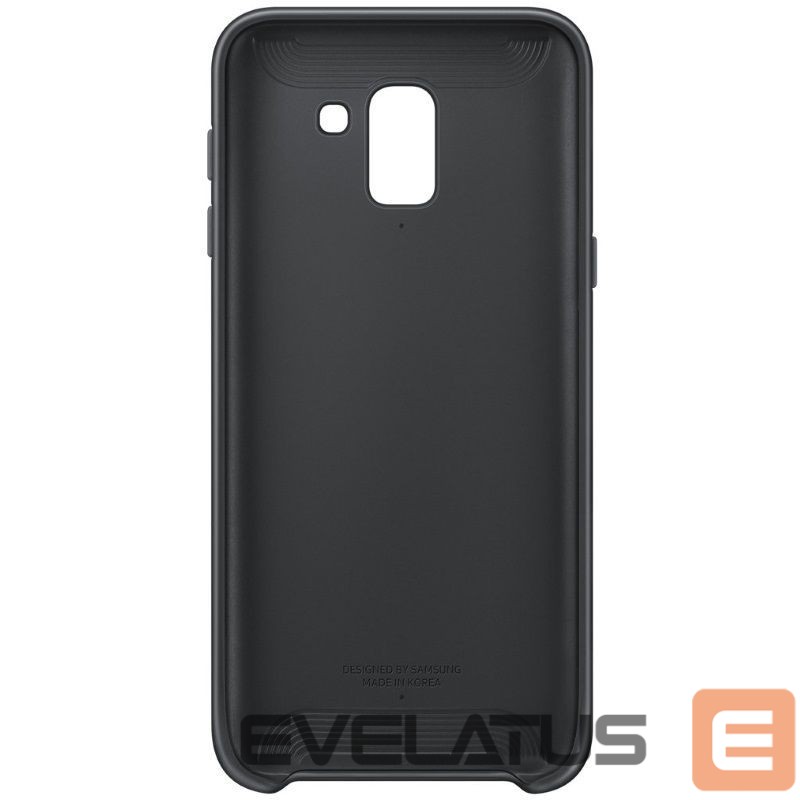 Back panel cover Samsung - J6 2018 J600 Dual Layer Cover EF-PJ600CBEGWW Black