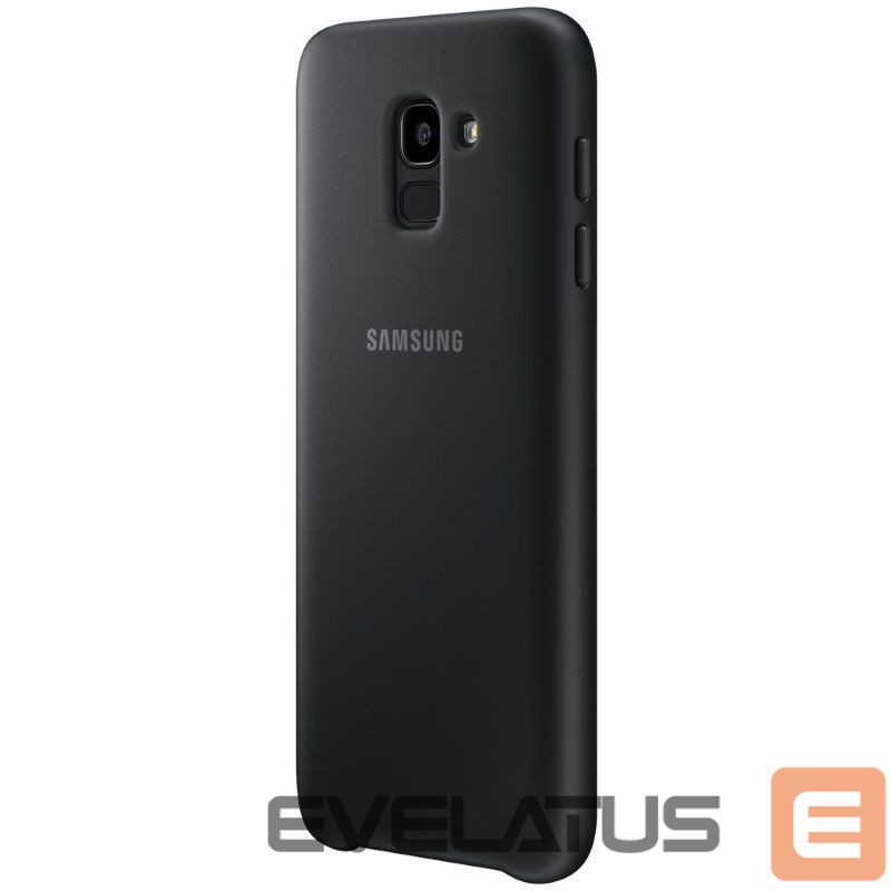 Back panel cover Samsung - J6 2018 J600 Dual Layer Cover EF-PJ600CBEGWW Black