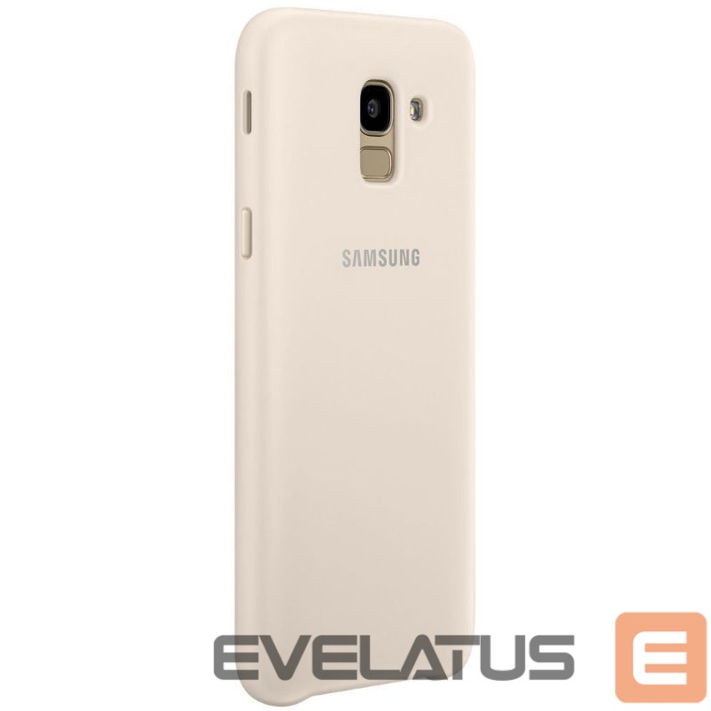 Back panel cover Samsung J6 2018 J600 Dual Layer Cover EF-PJ600CFEGWW Gold