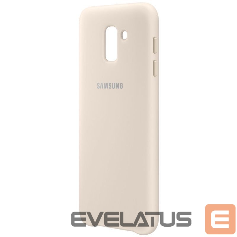 Back panel cover Samsung J6 2018 J600 Dual Layer Cover EF-PJ600CFEGWW Gold