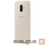 Back panel cover Samsung  A6 Plus 2018 A605 Dual Layer Cover EF-PA605CFE Gold