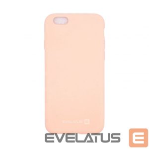 Back panel cover Evelatus Apple iPhone 6/6s Nano Silicone Case Soft Touch TPU Pink Sand