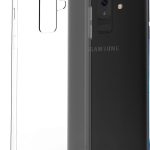 Back panel cover Evelatus Samsung Galaxy A6 Plus 2018 Clear Silicone Case 1.5mm TPU Transparent