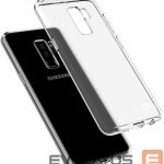 Back panel cover Evelatus Samsung S9 Plus Clear Silicone Case 1.5mm TPU Transparent