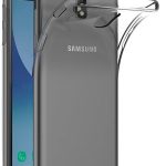 Back panel cover Evelatus Samsung Galaxy J3 2017 J330 Silicone Case 1.5mm TPU Transparent