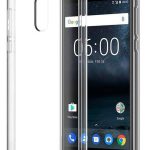 Back panel cover Evelatus Nokia 6.1 2018 Clear Silicone Case 1.5mm TPU Transparent