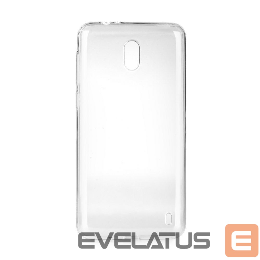 Back panel cover Evelatus Nokia 1 2018 Silicone Case 1.5mm TPU Transparent