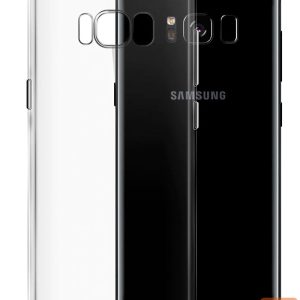 Back panel cover Evelatus Samsung Galaxy S8 Plus Clear Silicone Case 1.5mm TPU Transparent