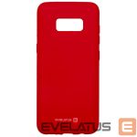 Back panel cover Evelatus Samsung S8 Silicone Case Red