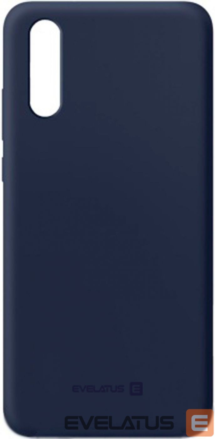 Back panel cover Evelatus Huawei P20 Silicone Case Midnight Blue
