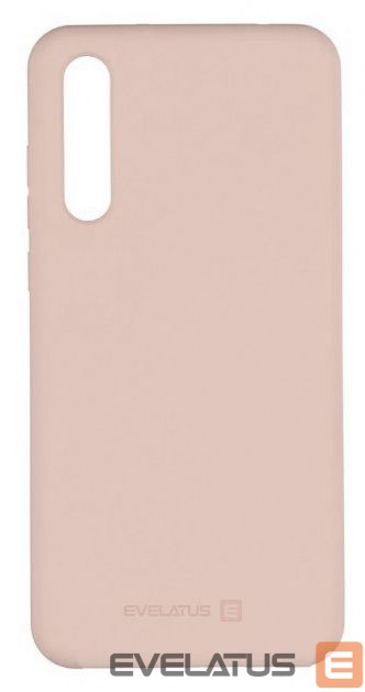 Back panel cover Evelatus Huawei P20 Nano Silicone Case Soft Touch TPU Pink Sand