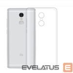 Back panel cover Evelatus Xiaomi Redmi 5 Clear Silicone Case 1.5mm TPU Transparent