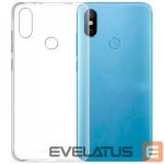 Back panel cover Evelatus Xiaomi Redmi S2 Clear Silicone Case 1.5mm TPU Transparent