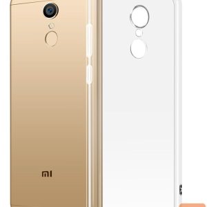Back panel cover Evelatus Xiaomi Redmi 5 Plus Clear Silicone Case 1.5mm TPU Transparent