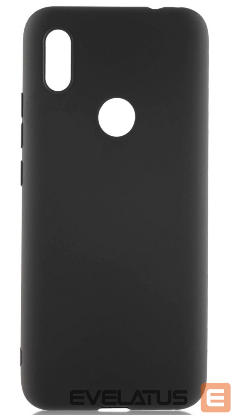 Back panel cover Evelatus Xiaomi Redmi Note 5 Nano Silicone Case Soft Touch TPU Black