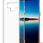 Back panel cover Evelatus Samsung Note 9 Clear Silicone Case 1.5mm TPU Transparent