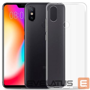 Back panel cover Evelatus Xiaomi Redmi Mi A2 Transparent