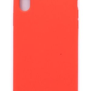 Back panel cover Evelatus Apple iPhone X Premium Soft Touch Silicone Case Red