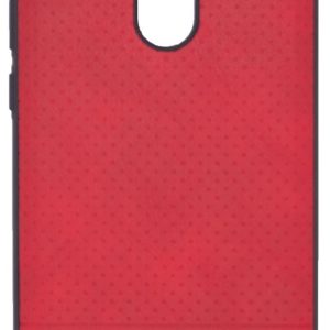 Back panel cover Evelatus Xiaomi Redmi 5 Plus TPU case 1 with metal plate (possible to use with magnet car holder) Red