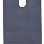 Back panel cover Evelatus Xiaomi Redmi 5 Plus TPU case 1 with metal plate (possible to use with magnet car holder) Blue