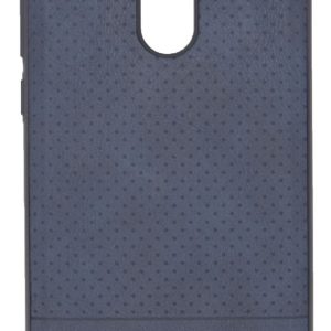 Back panel cover Evelatus Xiaomi Redmi 5 Plus TPU case 1 with metal plate (possible to use with magnet car holder) Blue