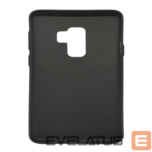 Back panel cover Evelatus Huawei P20 lite TPU case 1 with metal plate (possible to use with magnet car holder) Blue