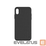 Back panel cover Evelatus Samsung Galaxy S9 Plus TPU case 2 with metal plate ( possible to use with magnet car holder) Red