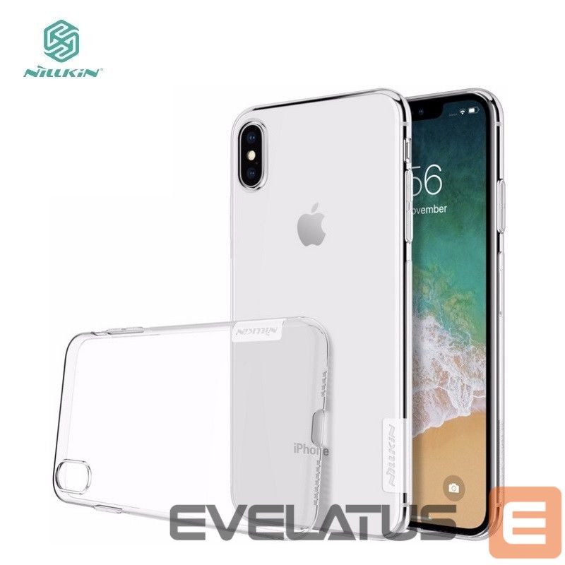 Back panel cover Nillkin Apple iPhone Xs Max Nature TPU Case Transparent