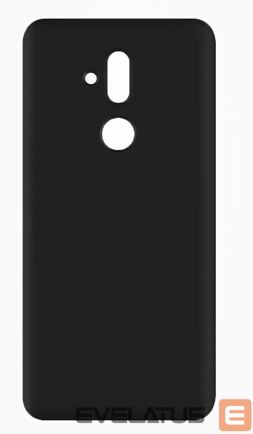 Back panel cover Evelatus Huawei Mate 20 lite Silicone Case Black