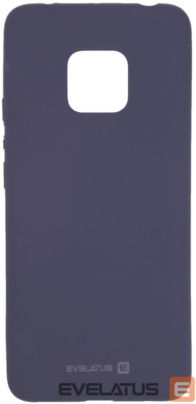 Back panel cover Evelatus Huawei Mate 20 Pro Silicone Case Midnight Blue