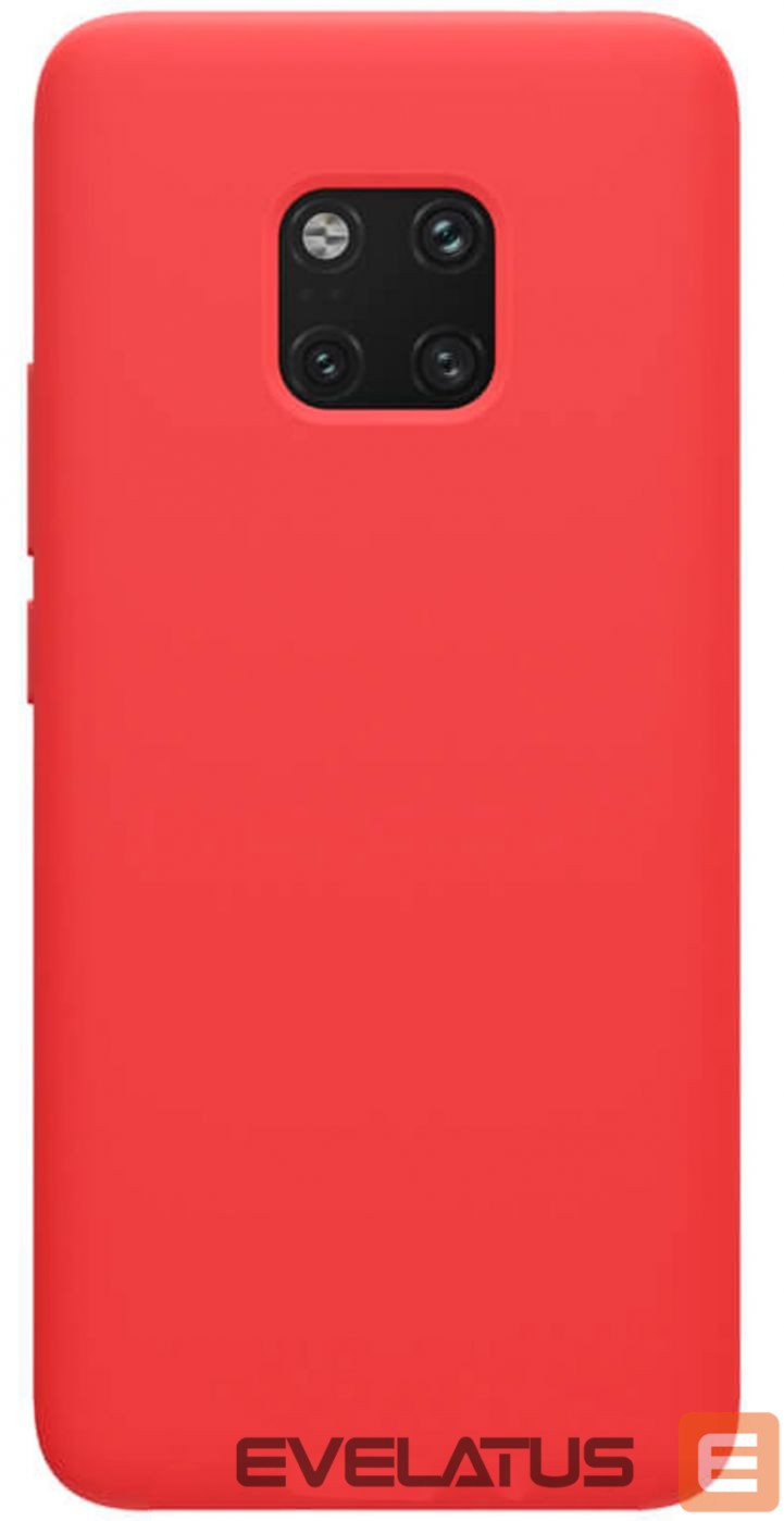 Back panel cover Evelatus Huawei Mate 20 Pro Silicone Case Red