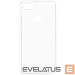 Back panel cover Evelatus Xiaomi Redmi 6 Clear Silicone Case 1.5mm TPU Transparent