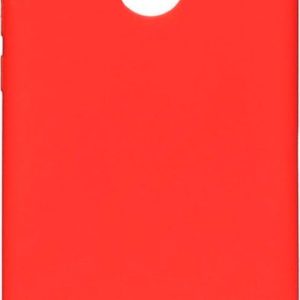 Back panel cover Evelatus Huawei P20 lite Premium Soft Touch Silicone Case Red