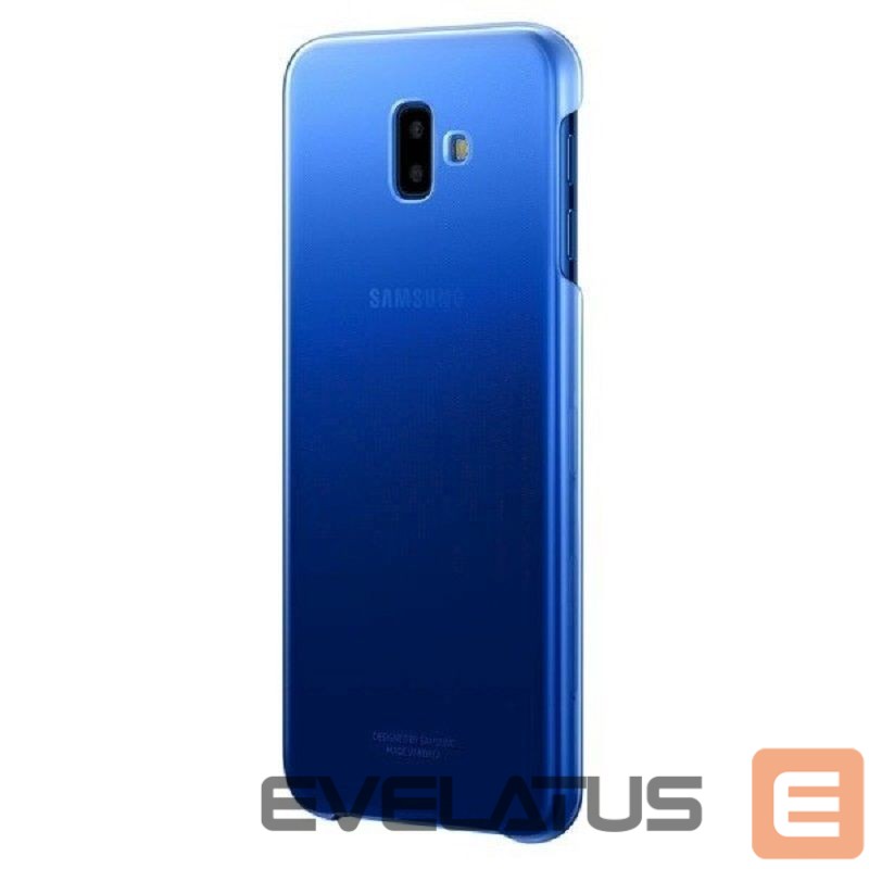 Back panel cover Samsung Galaxy J6 Plus Gradation Cover EF-AJ610CLEGWW Blue
