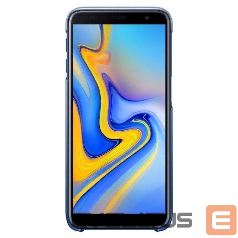 Back panel cover Samsung Galaxy J6 Plus Gradation Cover EF-AJ610CLEGWW Blue