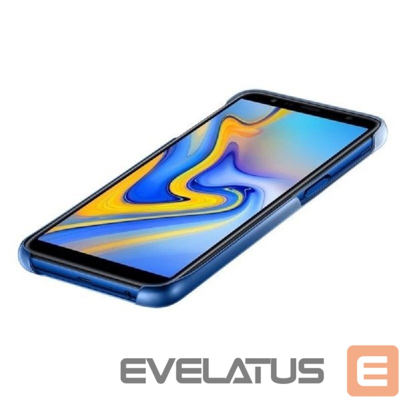 Back panel cover Samsung Galaxy J6 Plus Gradation Cover EF-AJ610CLEGWW Blue
