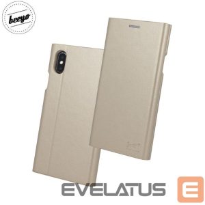 Book case Beeyo Samsung S8 G950 Book Grande Case Gold