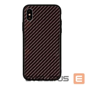 Back panel cover GreenGo Apple iPhone  XS MAX Carbon Glass Case Black