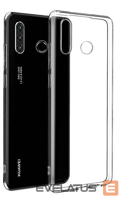 Back panel cover GreenGo Huawei P30 Lite Slim Case 1mm Transparent